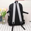 Simple style student campus backpack junior high school high school student large capacity backpack versatile travel schoolbag