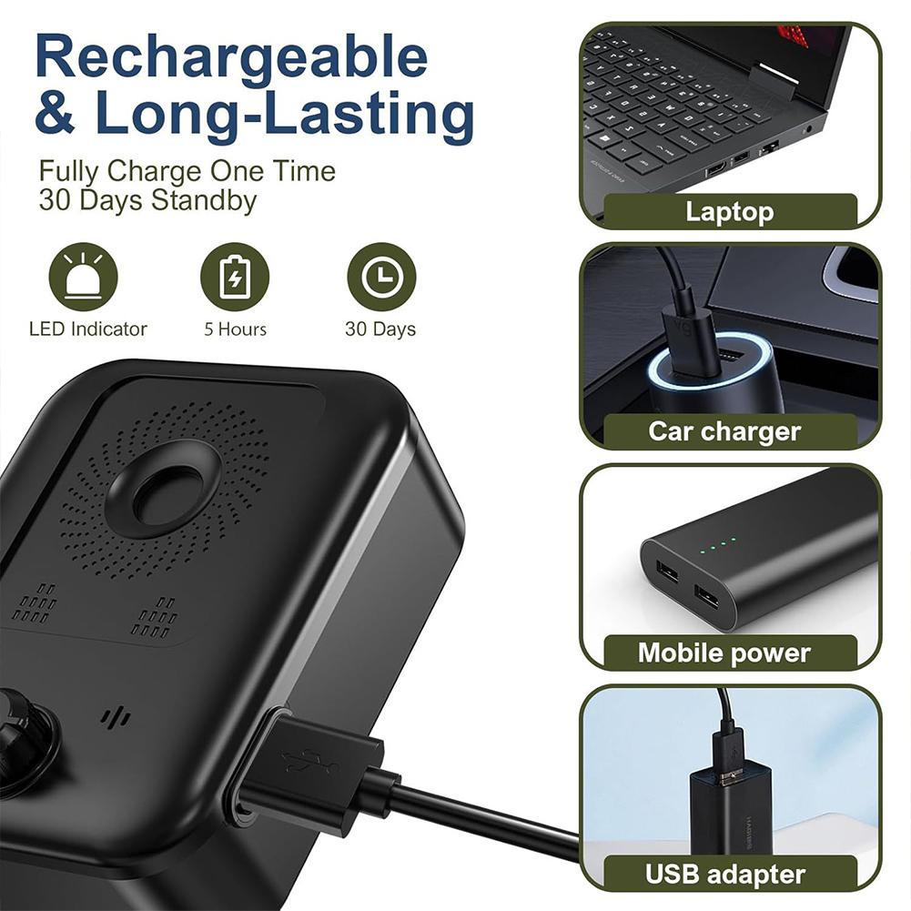 Anti Barking Devices with 3 Modes Auto Barking Control Devices 50FT Range Ultrasonic Dog Bark Deterrent Device for All Dog Sizes