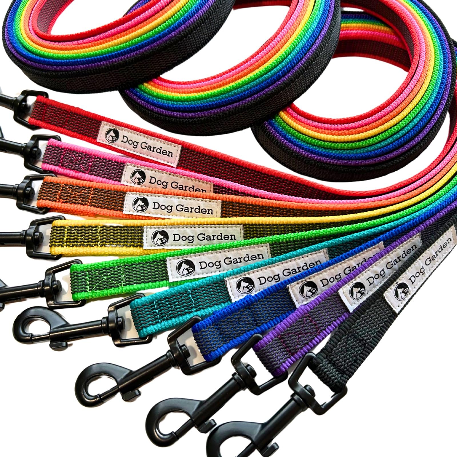 

DogGarden for Small to Medium Shoulder Recall Quick Dries Lead Width Non-Slip Lead, 3m, Dogs, Lead, Practice, Lightweight, Washable, (Red, 2.0cm)