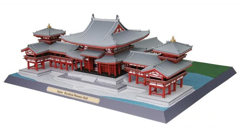 

3D Сборная Модель Бумажное Творчество Мир Исторических Зданий Храм Феникс (Зал Бёдоин)