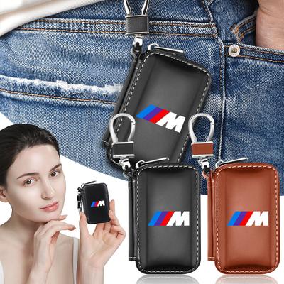 Metall Leder Schlüsselanhänger Auto M LOGO Emblem Schlüsselanhänger Zubehör Für X7 X3 X4 X5 X6 3 4 5 6 7 Serie Z4 M M3 M5 M6 E38 E39 E46 E53 E60 E61 E64