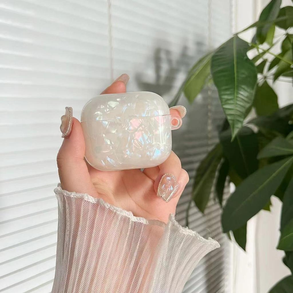 Protective Headphone Case with Case Chain for Airpods 1/2, Airpods 3, Airpods Pro, Airpods Pro2, AirPods 4