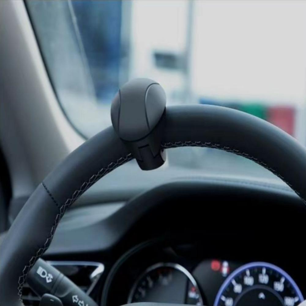 New Car Steering Wheel Power Ball Bearing Type 360 ° Rotation One Handed Turning Anti Slip Assistance Labor-saving Easy-Grip