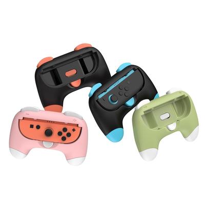 Dual Cute Cartoon Grips for Switch 2 Joy-Con Controllers - 2-Pack Ergonomic Handles with Easy Setup