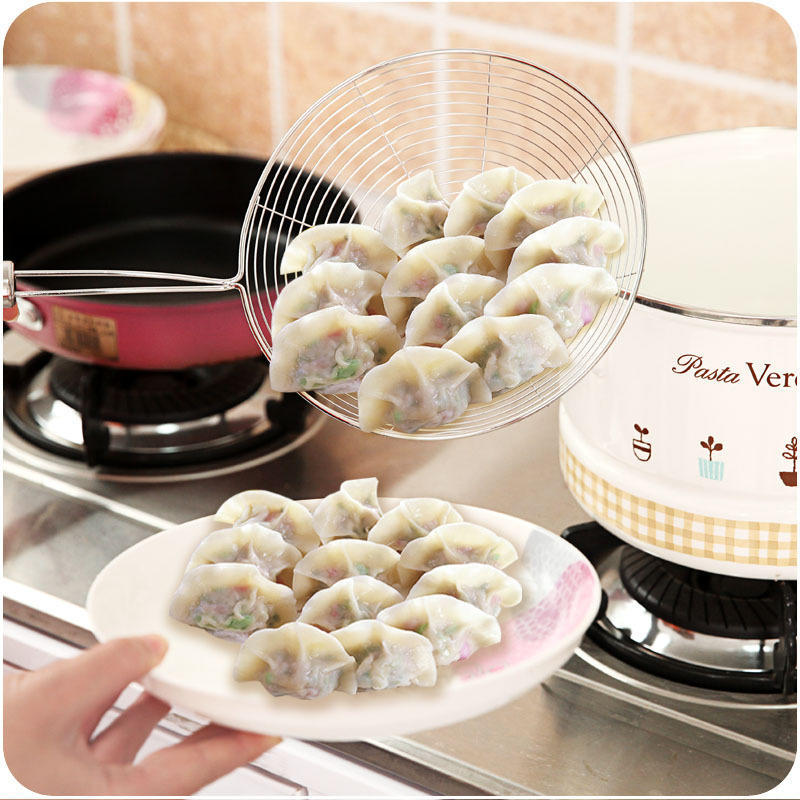 Buy Home Kitchen Foldable Chef Strain Frying Spoon Utensils Tool at