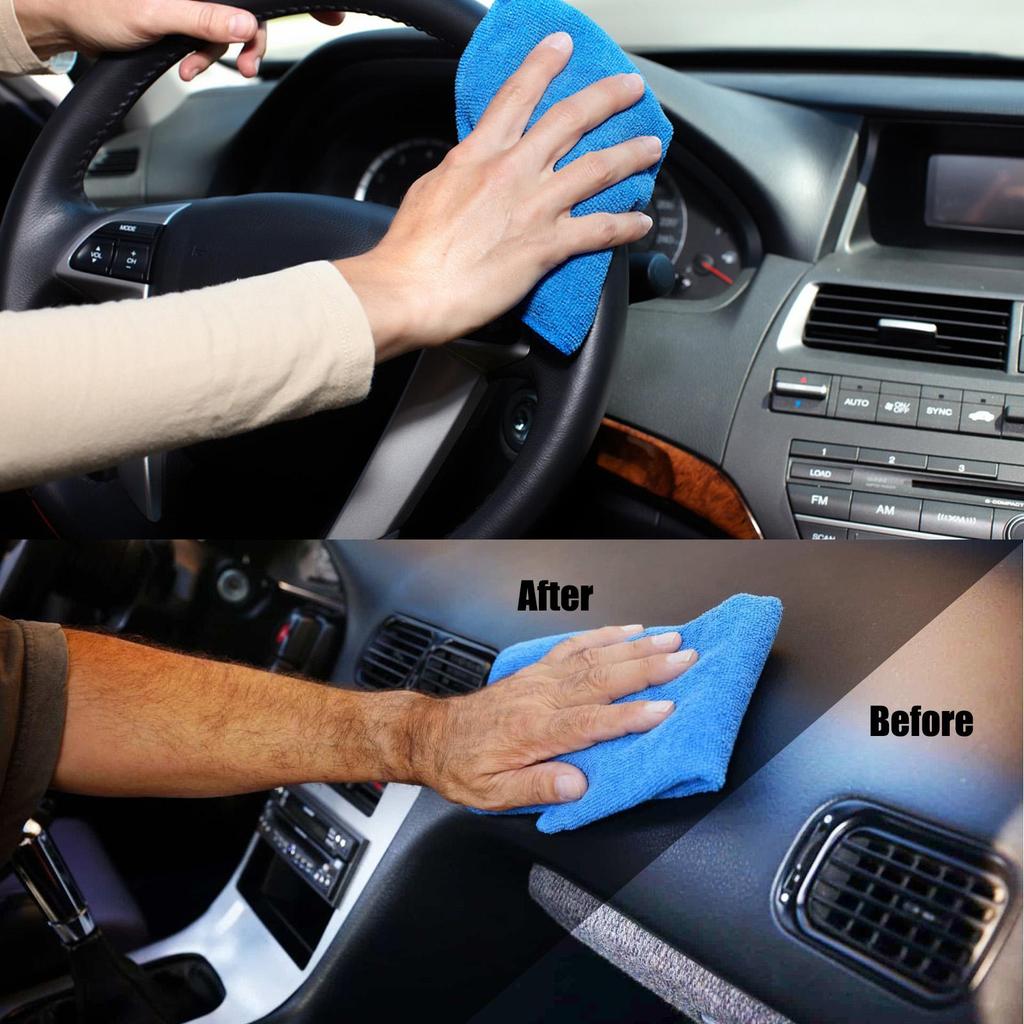 Homonth Car Interior Dry Cleaning Agent (100ml + Sponge) - Car Cleaning, Refurbishing, and Stain Removal