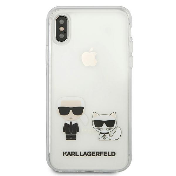 Karl Lagerfeld Klhci65Cktr Iphone Xs Maxhardcase Transparent Karl & Choupette