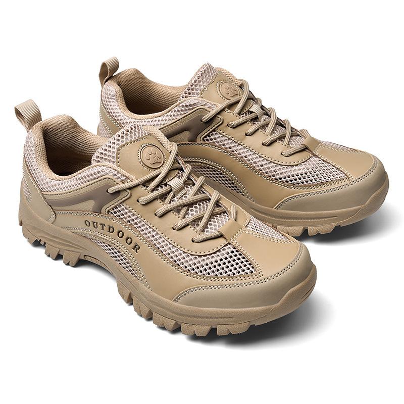 New Spring and Summer Outdoor Adult Casual Shoes Mesh Shoes Men's Shoes Sports Hiking Shoes Travel Hiking Shoes
