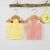 Strap Dog Vest Striped Pattern Camisole Top Cute Style Puppy Outfit  Summer Wear