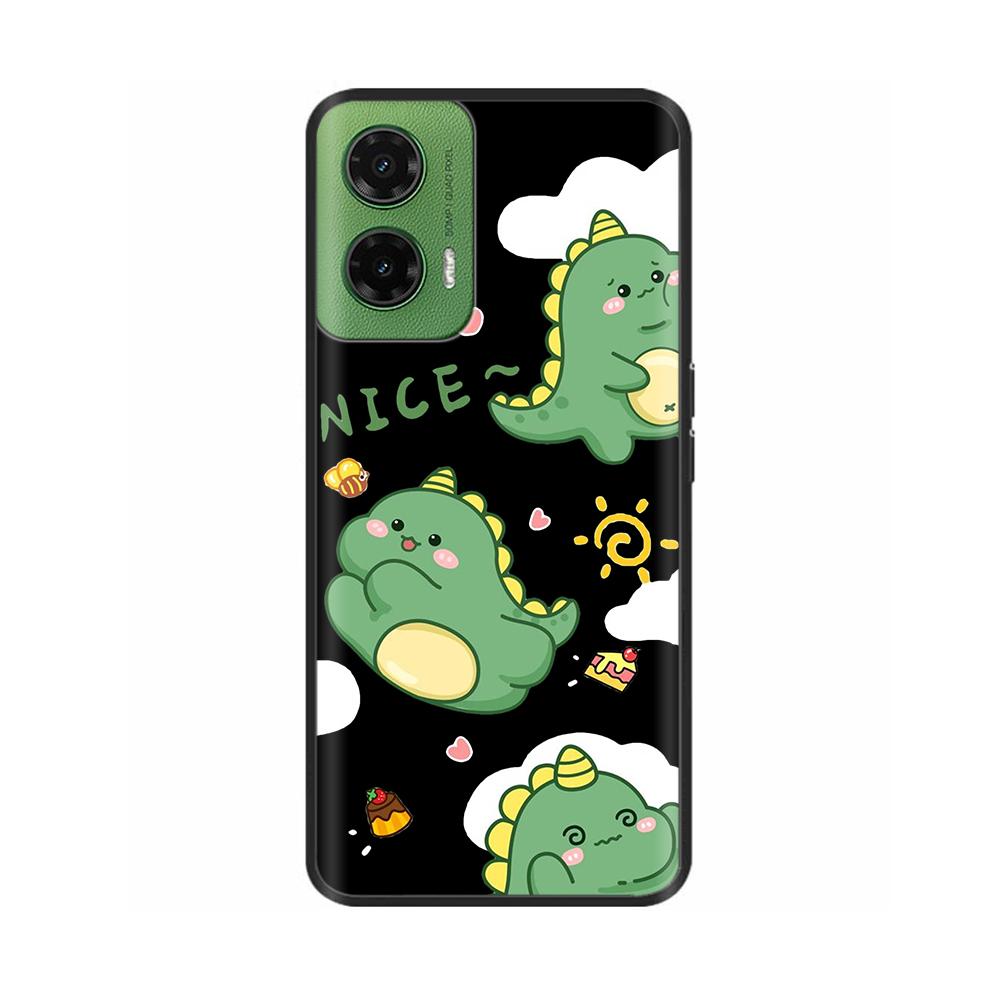 Für Motorola Moto G35 5G Hülle G 35 Niedlich Weiches Silikon Anti-Fall Hohe Qualität Schutzhülle für Moto G35 XT2433-5 MotoG35