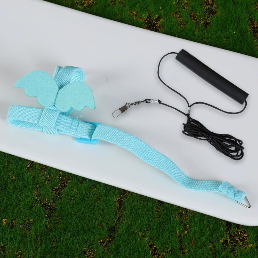 1pc Pet Parrot Bird Harness AdjustTraining Leash Design Anti-Bite Bird Harness Leash for Small Parrots Outdoor Training Traction