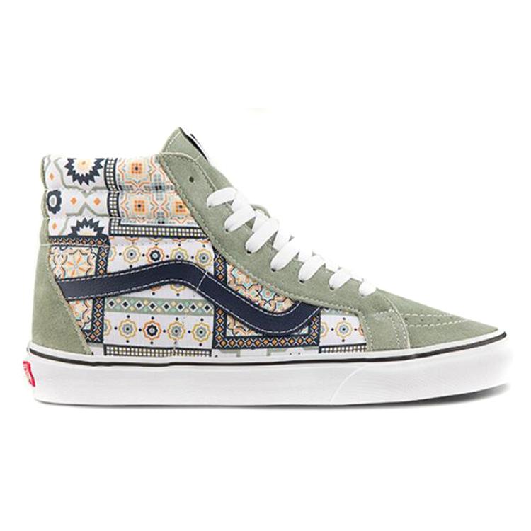 Vans Sk8 Hi Reissue Morocccan Tile Dark Khaki VN0A4BV8688