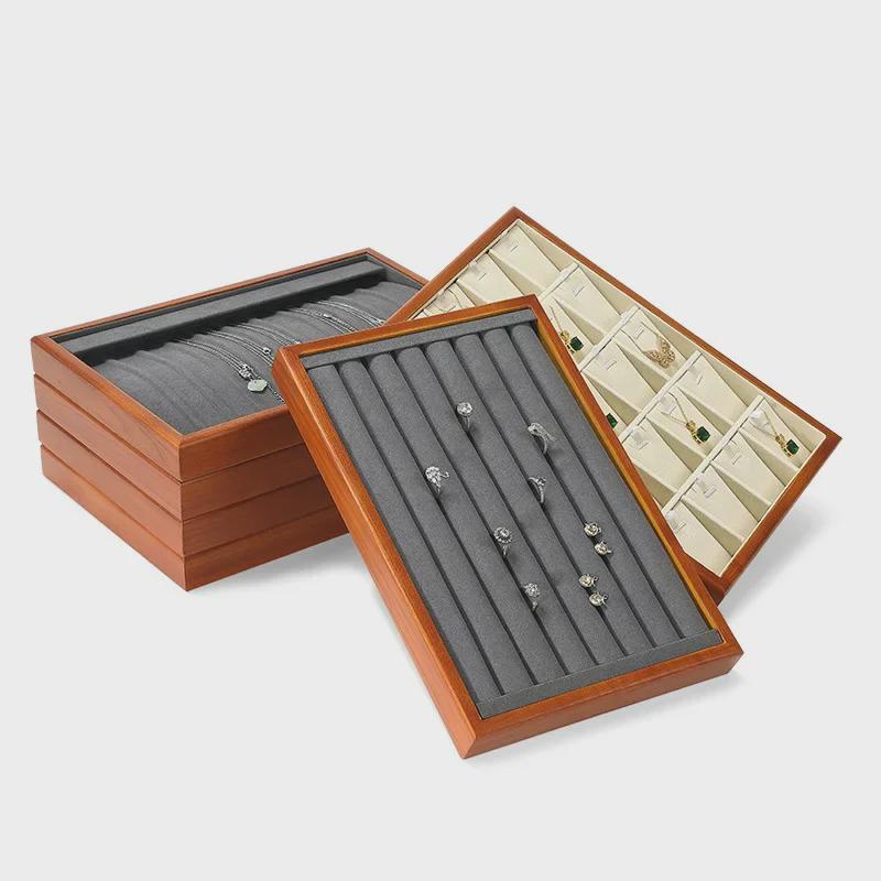 Jewelry Display Tray for Rings, Necklaces & Jade