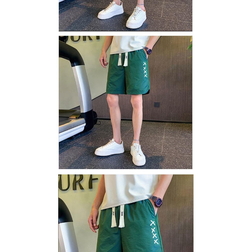 Casual Shorts Men's Summer New Thin Five Quarter Pants Summer Wear Sports Mid Pants Men's Large Shorts