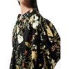 Export Single H Home Fashion Loose Cool Lantern Long Sleeve Breasted Exquisite Print Elegant Elegance Shirt Tops Women