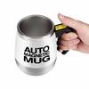 xuuyuu Automatic Mixer Cup, Stainless Steel Mug with Insulation, Automatic Magnetic Stirring Cup, Automatic Stirring, and Keeps Hot Water Warm (White)