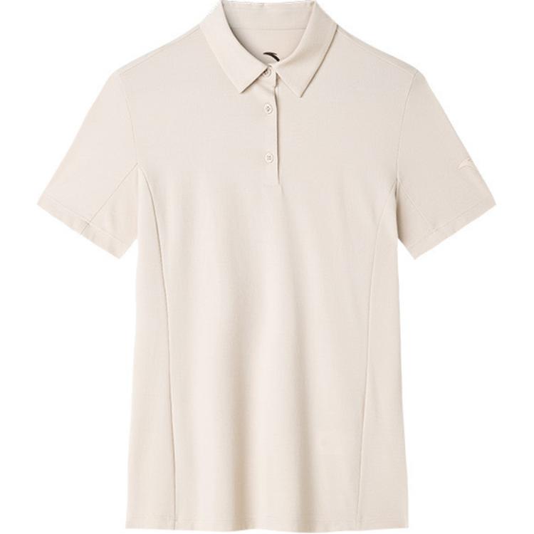 

Anta Рубашка поло Super Ice Skin однотонная женская бежевая 162437149U-2 S