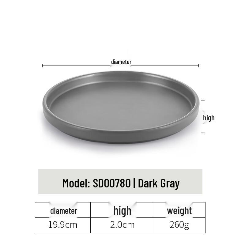 Melamine Round Dinner Plate