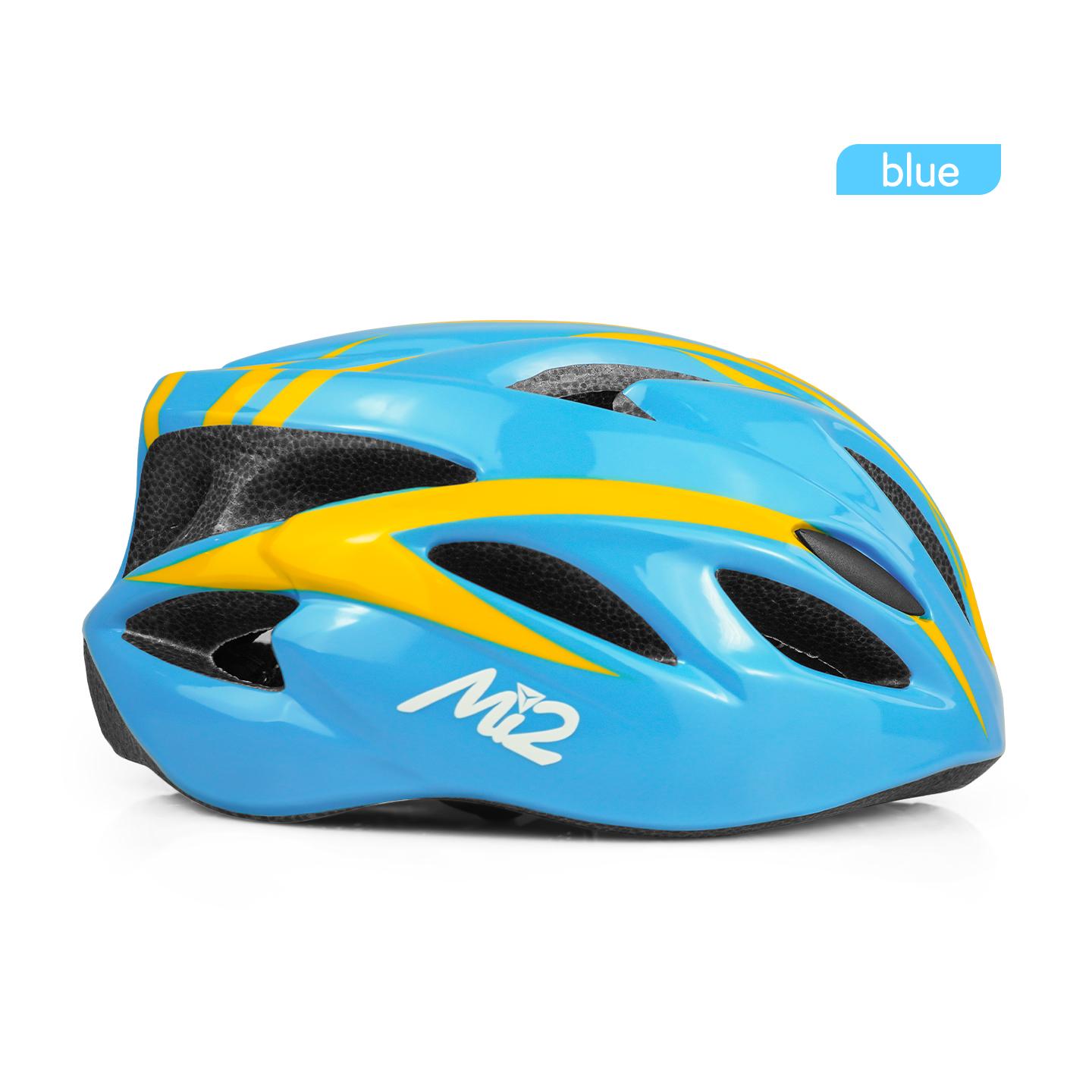 OEM CE Inline Skating Helmet Multi Sports Safety Bicycle Kids Professional Skateboard Adjustable Protection Children Helmet синий