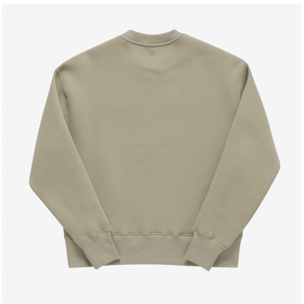 Ami Usw025 749 317 Ami De C Ur Embossed Heart Logo publiC Sweatshirt