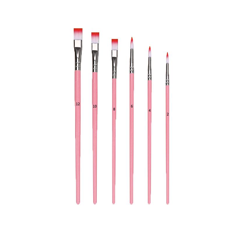 Macaron Color 5-Piece Children's Watercolor Brush & Pen Set