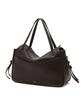Athe Vanessabruno [Demain] Dark Brown Leather Deman Tote Bag S Aaba6F281W3