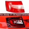 Skoda Octavia 17-18 Rückleuchtenabdeckung Austausch