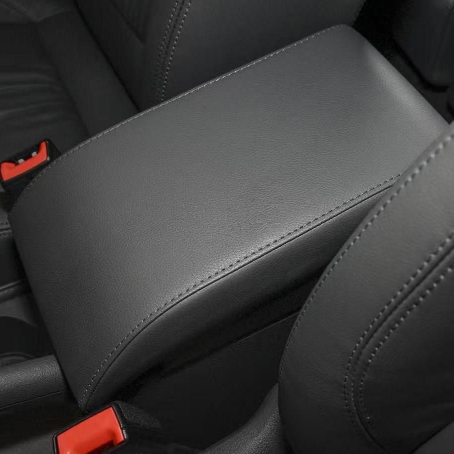 Volkswagen Touran 04-12 Leather Center Armrest Cover - Car Interior Accessory