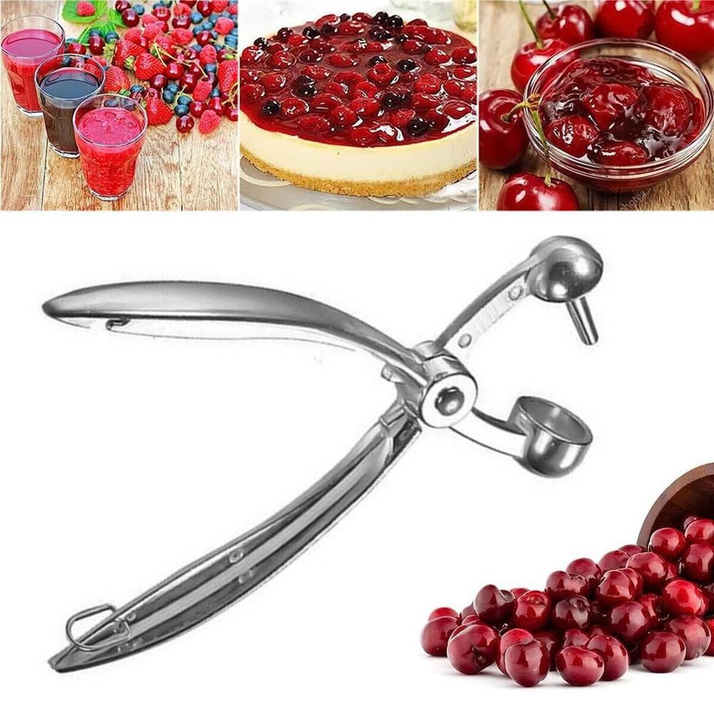 Zinc Alloy Cherry Corer Reusable Washable Cores Remover Kitchen Supplies