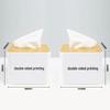 Wooden Lid Tissue Box