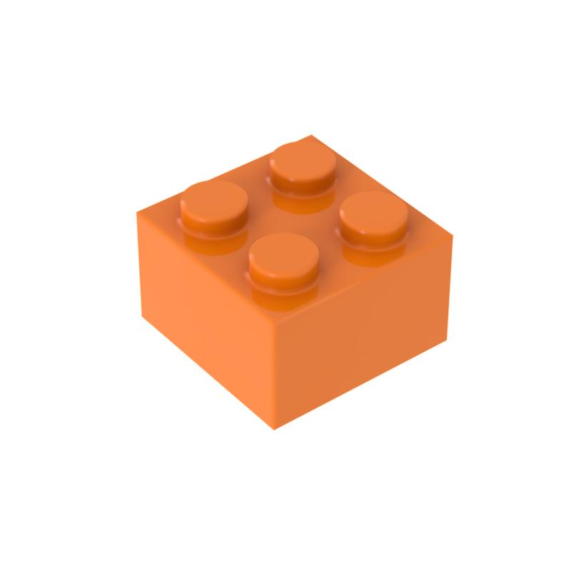 [Funbrick] High-Standard 2X2 Self-Assembly High-Standard Bulk Premium-Quality Construction Construction-Blocks High-Standard Compatible 30PCS