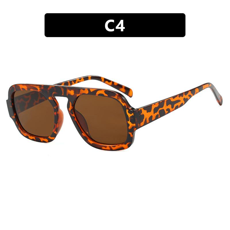 Retro Square Sunglasses Women Fashion Gradient Shades Men Punk Sunglasses Trending Outdoor Casual Sun Glasses Uv400