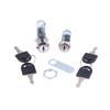 Metal Alloy Cylinder With 2 Keys Security Lock Furniture Cabinet Storage Cabinet Door Lock Desk Cabinet Lock For Home Office