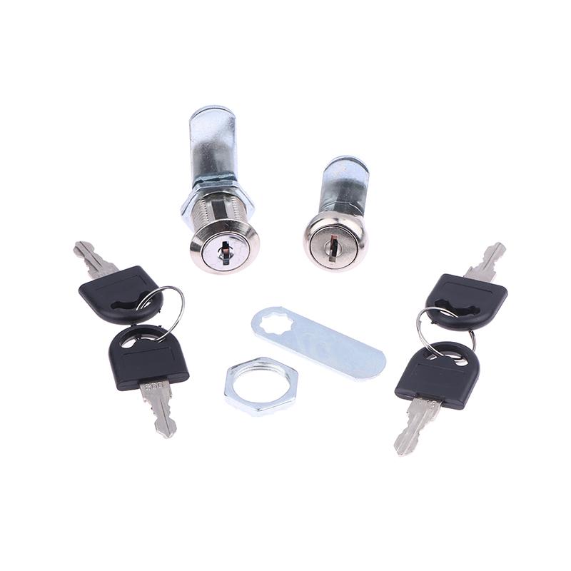Metal Alloy Cylinder With 2 Keys Security Lock Furniture Cabinet Storage Cabinet Door Lock Desk Cabinet Lock For Home Office