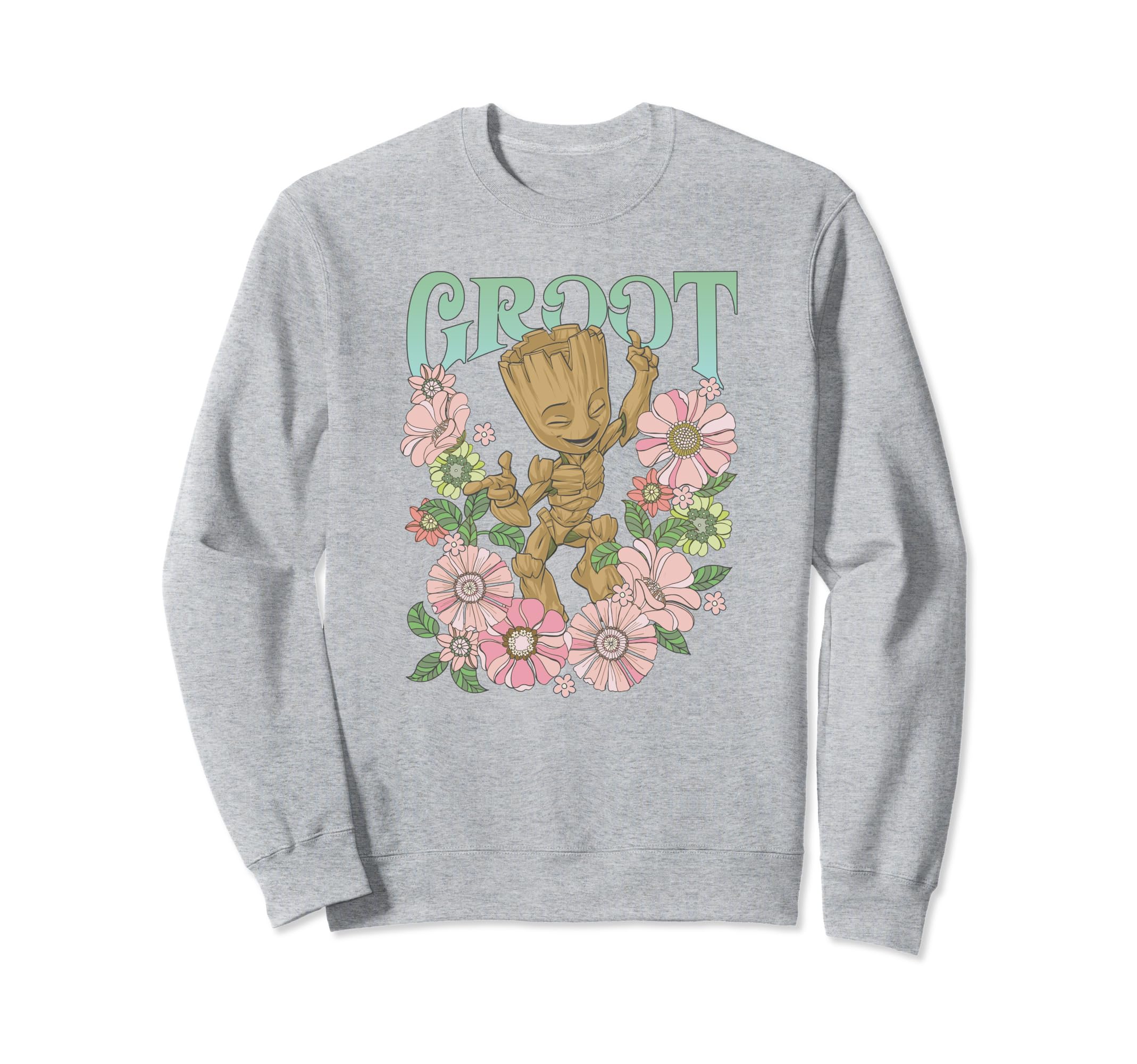 

Marvel Guardians of the Galaxy Groot Floral Dance Poster Sweatshirt