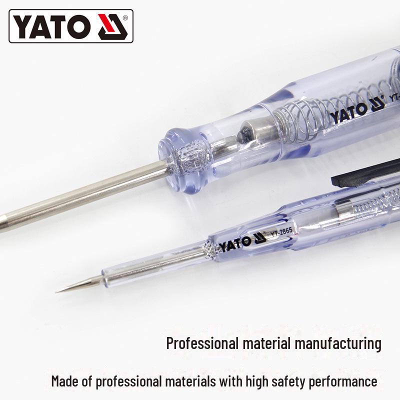 YATO Vehicle Test Pen: 6-12-24V Auto Circuit Checker for Electrician Maintenance