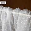 Seersucker Lace Fabric Black Polka Dot Tulle Fabric for Wedding Dress Bridal Veil Tutu Dress Baby Girls Puffy Clothing Sewing
