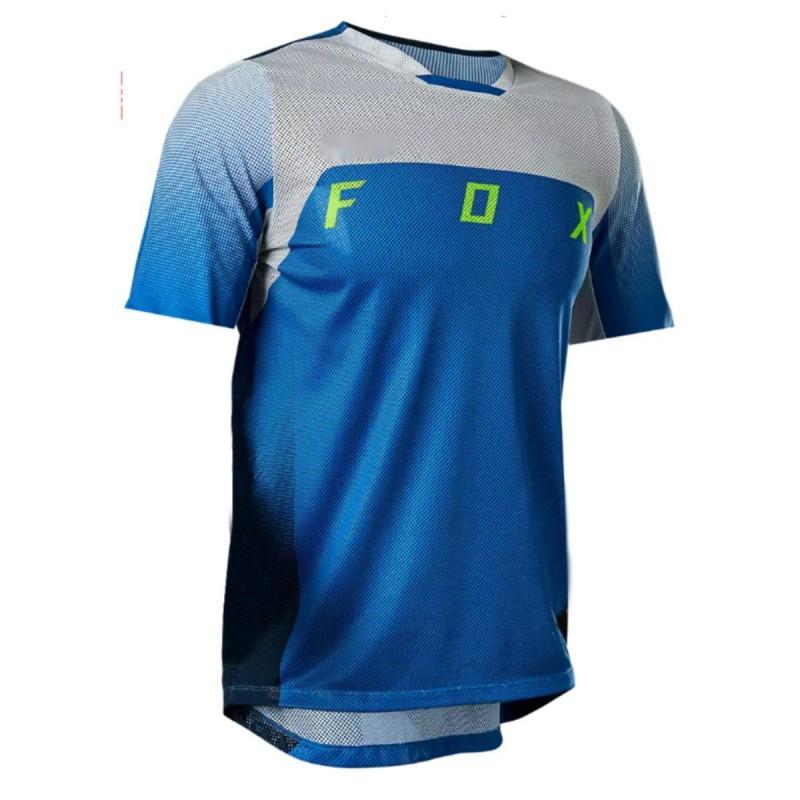 Herren Kurzarm-Motorrad-Fahrradtrikot Schnelltrocknend Offroad-Radfahren Disc-Sportarten