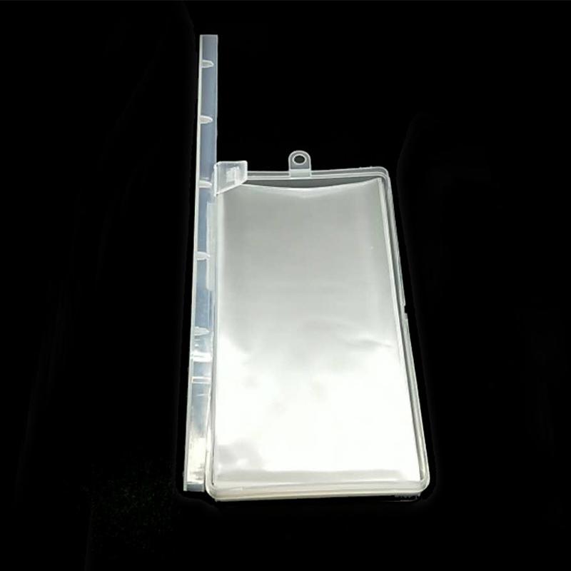 100Pcs Banknotes Holder Coin Album Storage Bag Box Photocards Pvc Page Paper Money Cedulas Collection Case Transparent Organizer