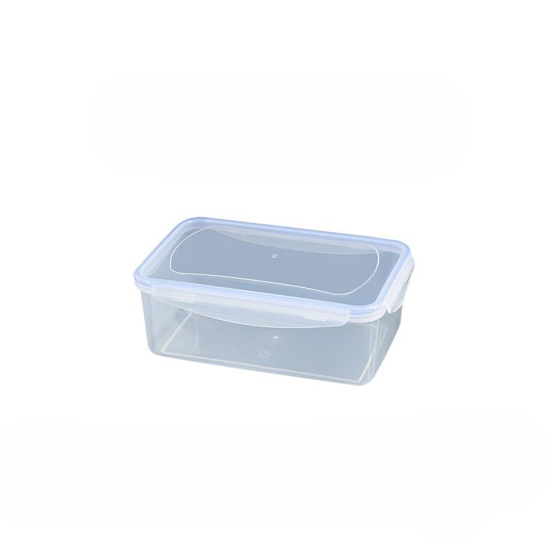Thickened Stackable Fresh-keeping Box Transparent Plastic Refrigerator Storage Box Microwave-safe Frozen Food Sealed Box