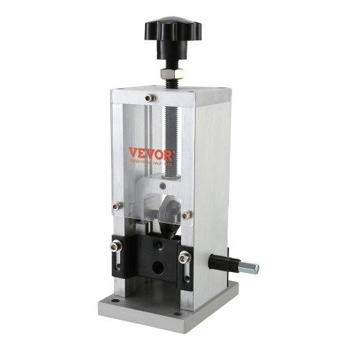 VEVOR Manual Wire Stripping Machine, 1.5 mm-30 mm Copper Stripper with Hand Crank or Drill Powered, Visible Stripping Depth Reference