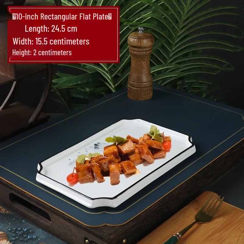 Ceramic Irregular Dinner Plate