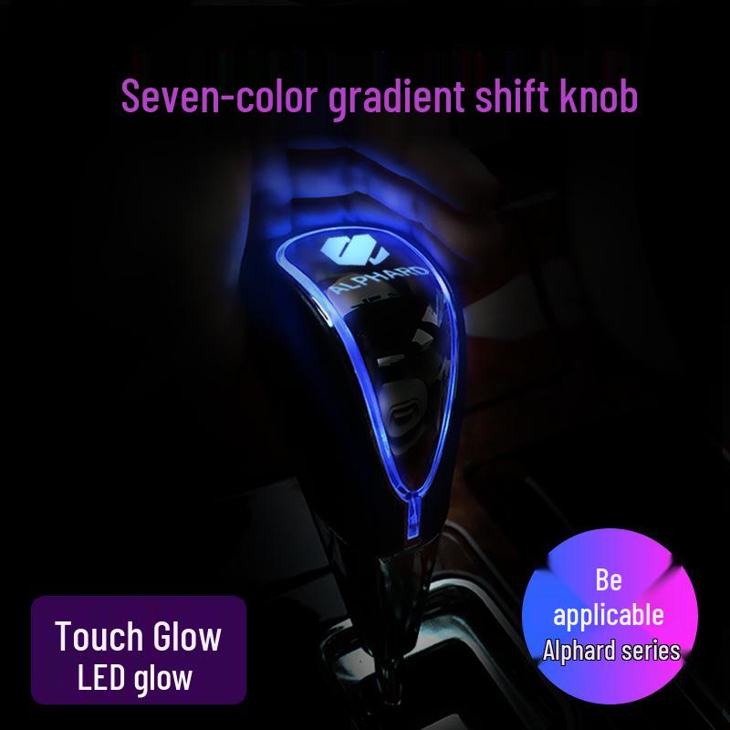 

Светящаяся ручка переключения передач для моделей Alphard 11-20 годов