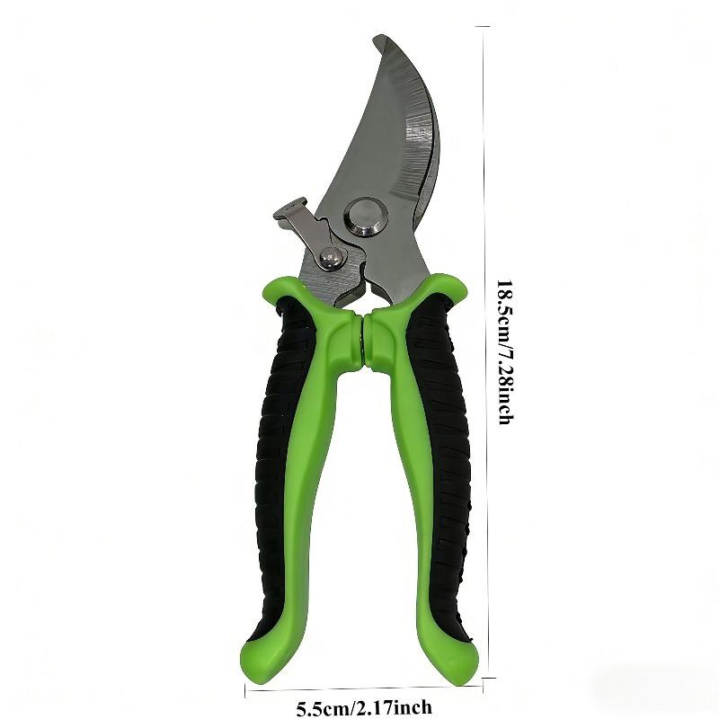 1PC Easy-Cut Garden Shears with Spring Action, Comfort Grip & Precision Sharp Blades for Effortless Branch Trimming