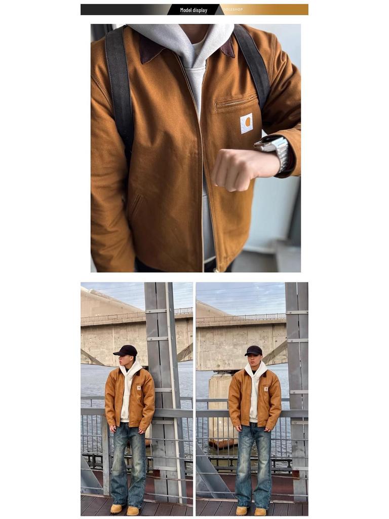 Carhartt Detroit Retro Thickened Cotton Canvas Jacket