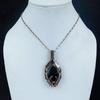 Grüner Zade Anhänger, 999 Kupferdraht umwickelter Edelstein Schmuck, Handgefertigter Anhänger, Geschenk Für Liebe