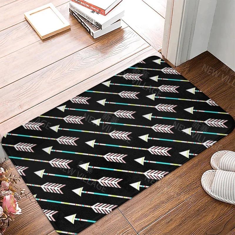 Boho Pattern Vintage Door Mats Anti-Slip Polyester Bathroom Shower Carpets Kitchen Bedroom Floor Foot Rug Home Entrance Decor