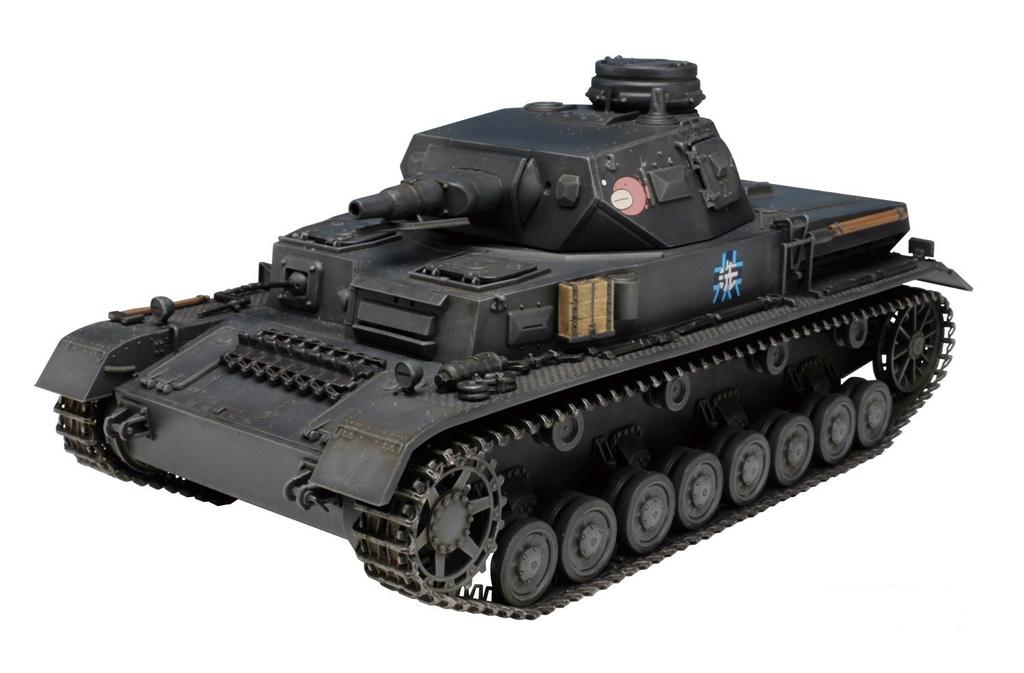 PLATZ GP-18 1/35 Scale Girls & Panzer IV Ausf.D. Team Anglerfish. Let's start model tank warfare!