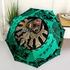 1pc THE LEGEND OF Auto Folding Umbrella, Portable Collapsible Design, 8-Rib Iron Frame, All-Season Casual Outdoor Accessory for Christmas Birthday Fes