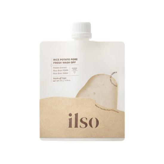 

ILSO Rice Potato Pore Fresh Wash-Off Pack Sebum Absorbing Smoothing Mask 150g